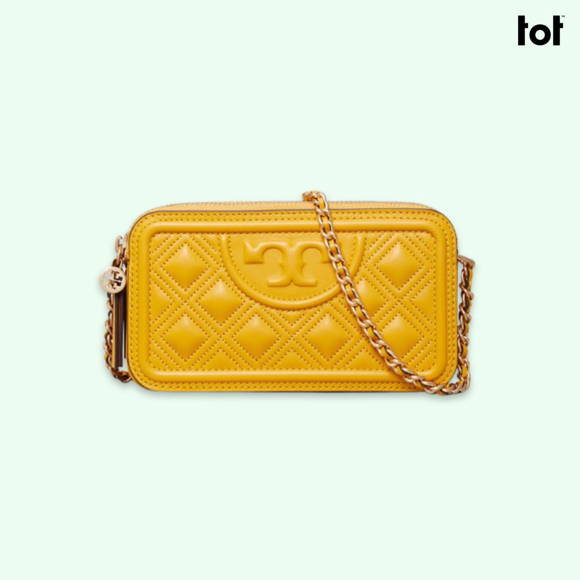 TORY BURCH FLEMING DOUBLE ZIP MINI BAG Louis Laura Store