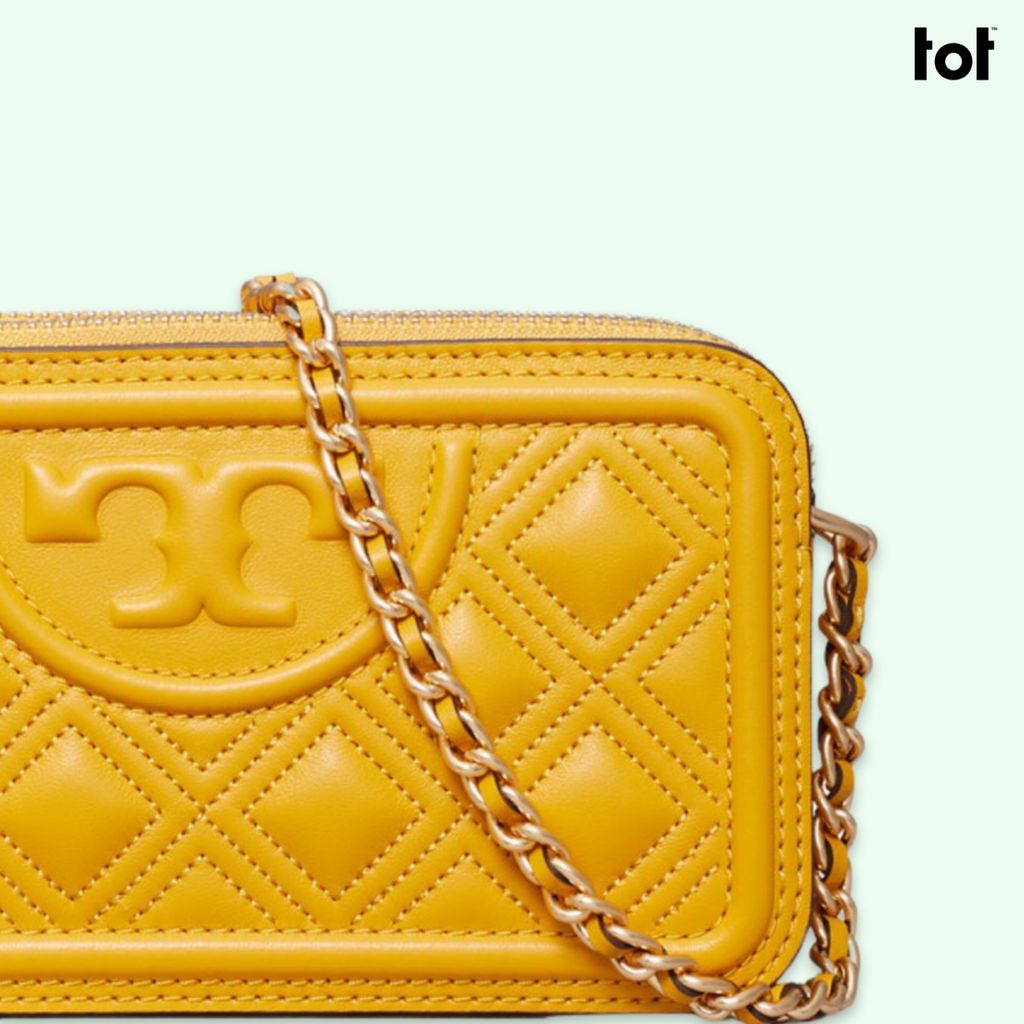 TORY BURCH FLEMING DOUBLE ZIP MINI BAG Louis & Laura Store