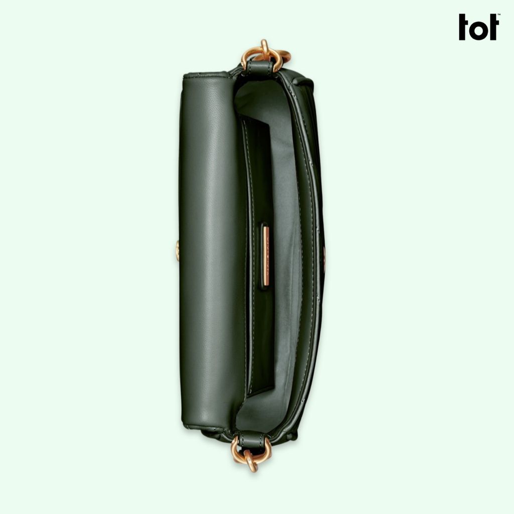 Qoo10 - TORY BURCH KIRA CHEVRON SOFT STRAW SMALL FLAP SHOULDER BAG  88094☆100%  : Bag & Wallet