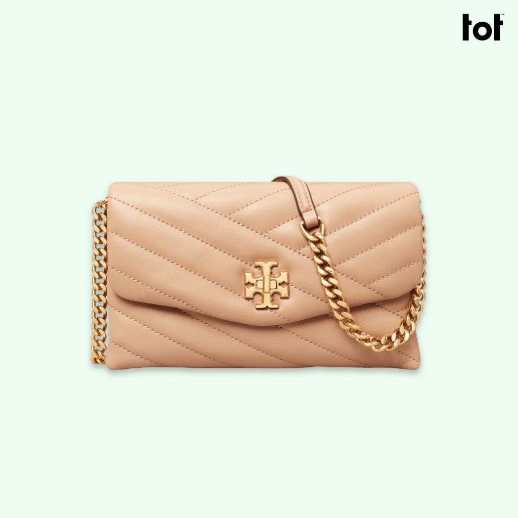 TORY BURCH - KIRA CHEVRON CHAIN WALLET – Louis & Laura Store