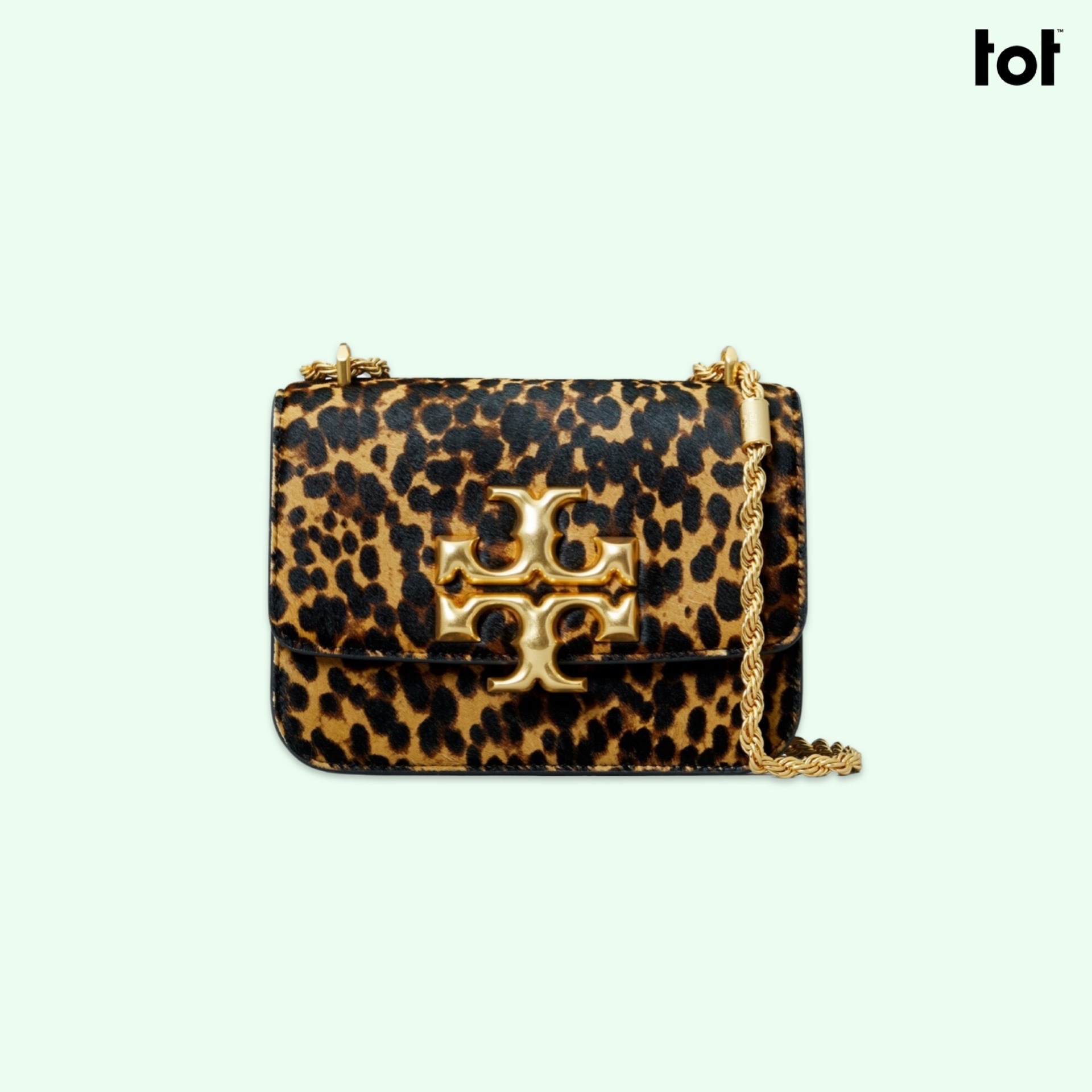 Tory burch sale animal print handbag