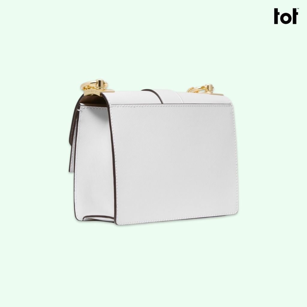 MICHAEL KORS GREENWICH SMALL SAFFIANO LEATHER CROSSBODY BAG Louis