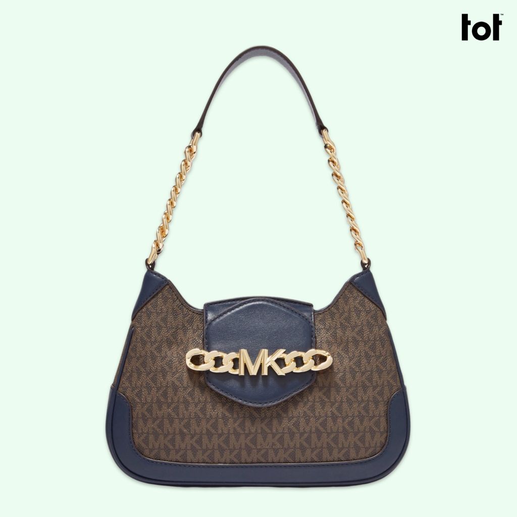 MICHAEL KORS HALLY SMALL LOGO SHOULDER BAG Louis & Laura Store