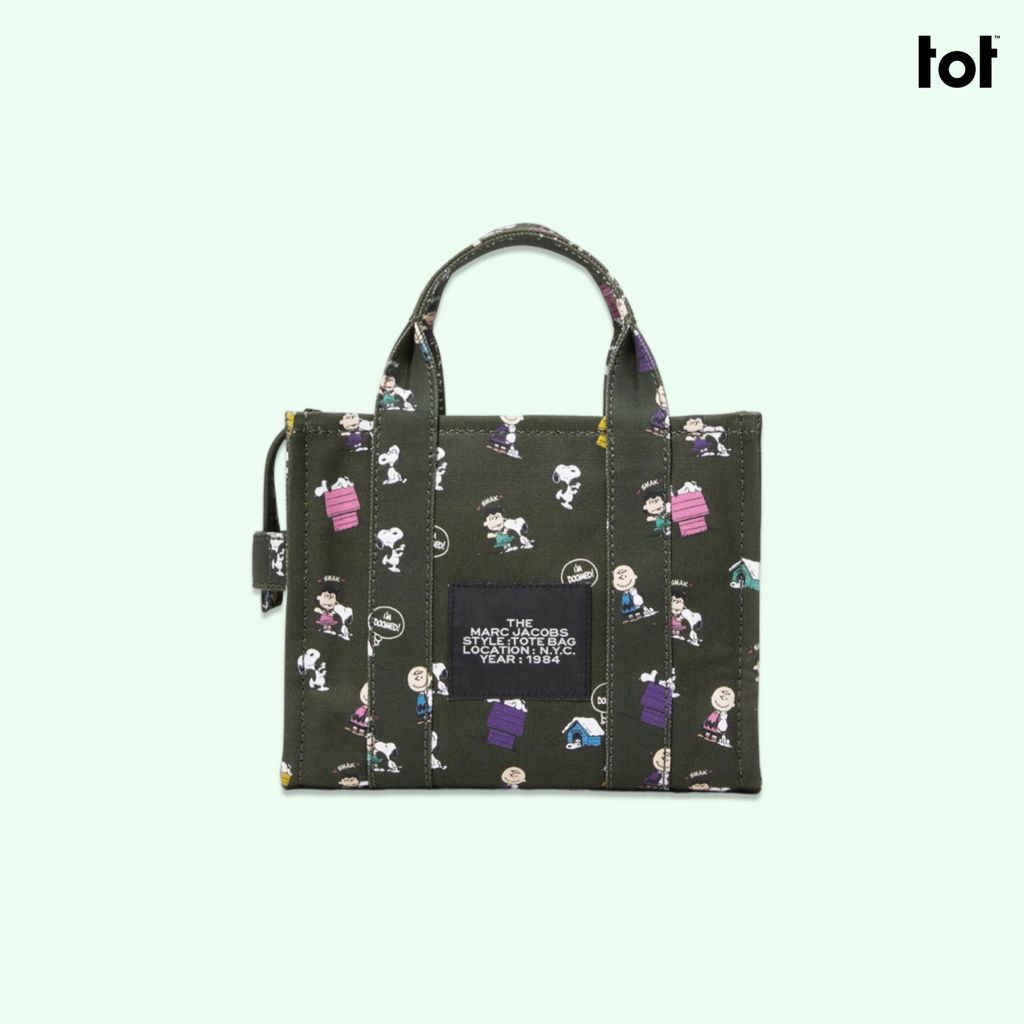 MARC JACOBS PEANUTS X MARC JACOBS THE SNOOPY MINI TOTE BAG Louis
