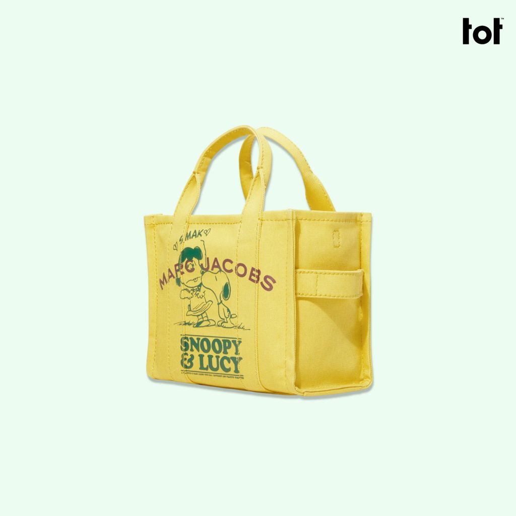 MARC JACOBS PEANUTS X MARC JACOBS THE SNOOPY MINI TOTE BAG Louis