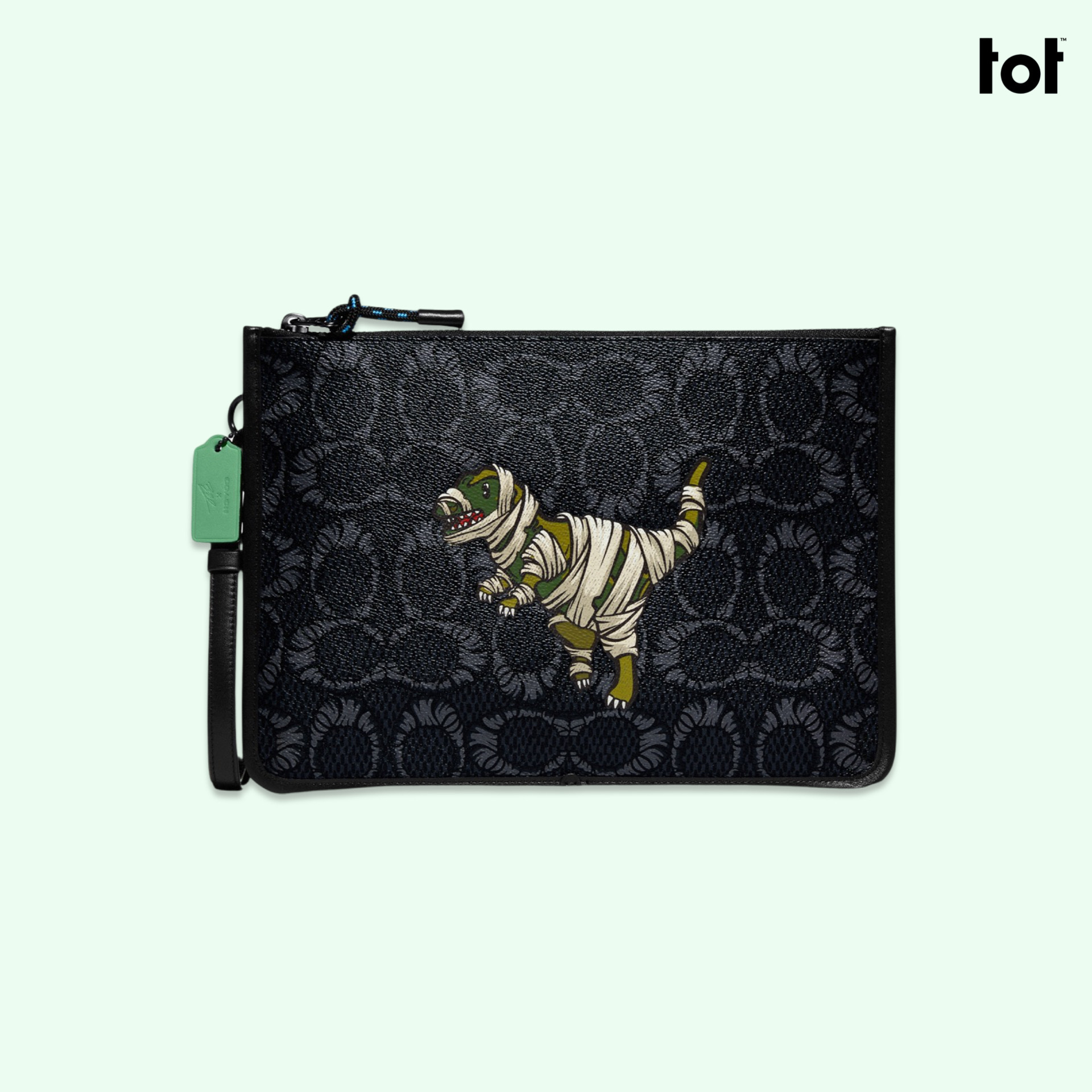 COACH Charter Pouch With Rexy - クラッチバッグ