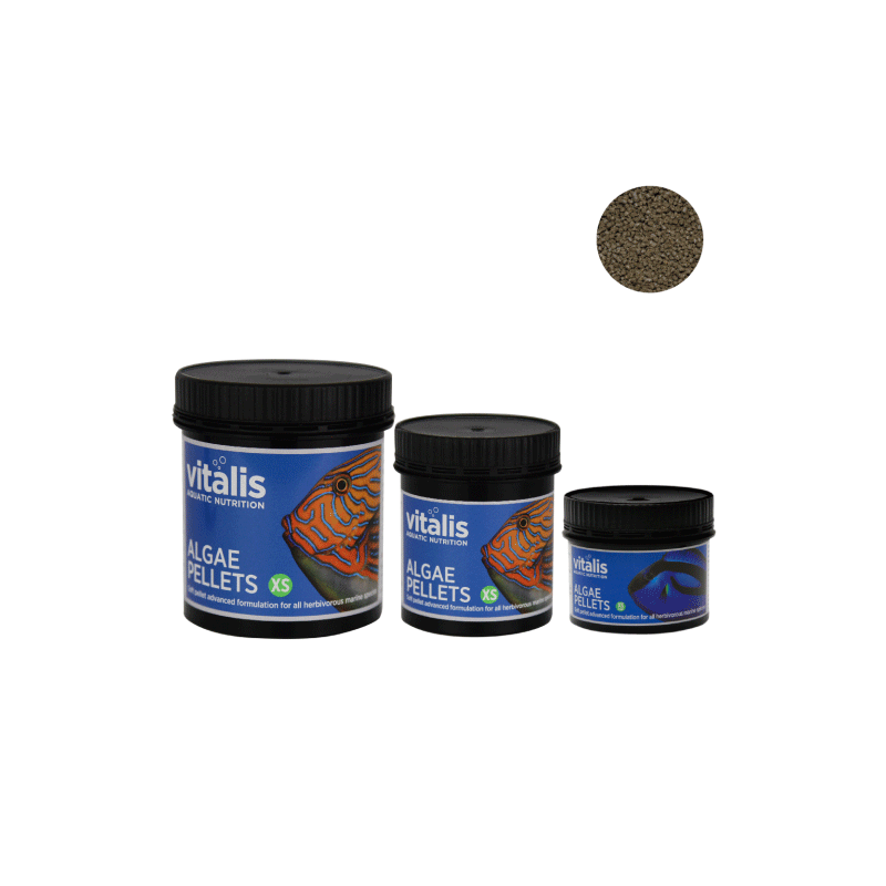 【英國Vitalis】綠藻顆粒飼料(XS)-60g