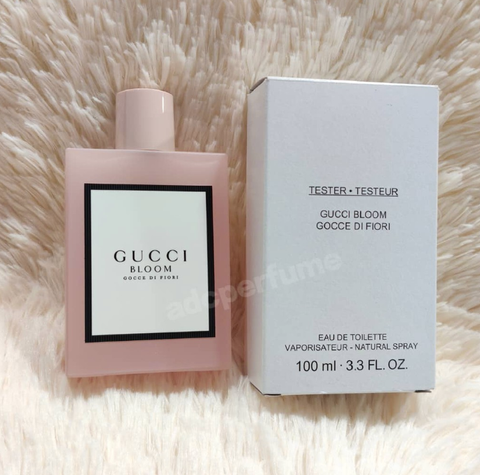 Gucci Bloom Gocce Di Fiori Eau De Toilette Spray 100ml [Tester] – adcperfume
