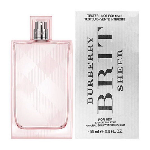Burberry BRIT SHEER For Her Eau De Toilette 100ml (Tester) – adcperfume