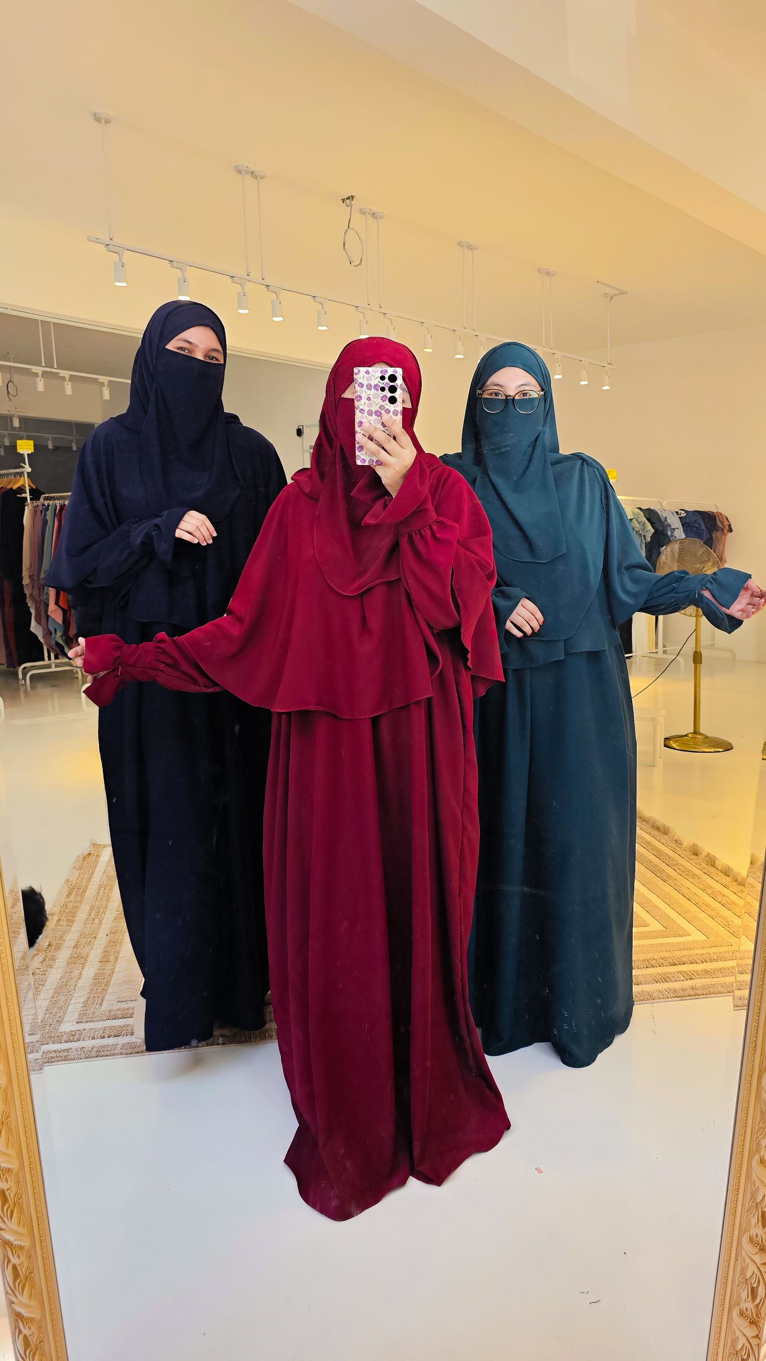 Malaysian Khimar with Niqab