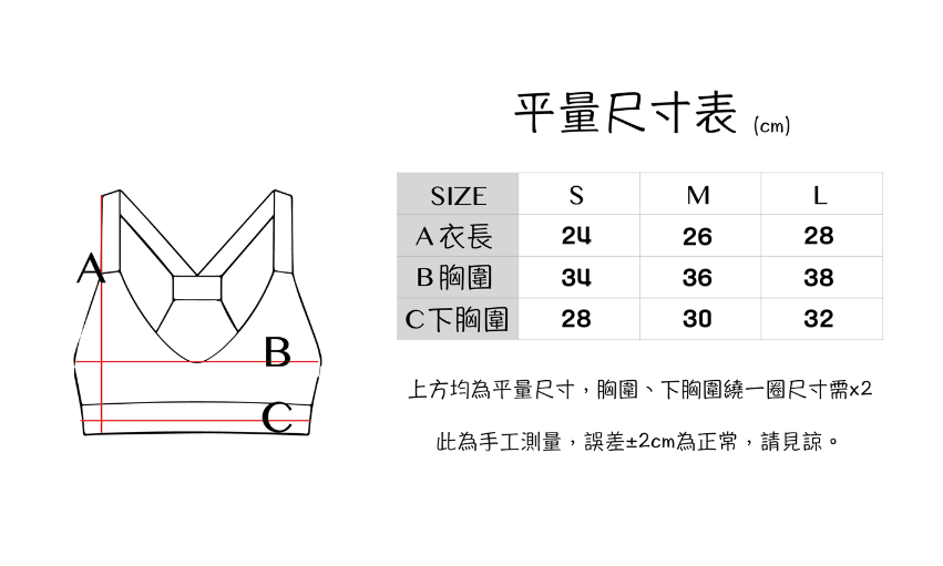 尺寸表