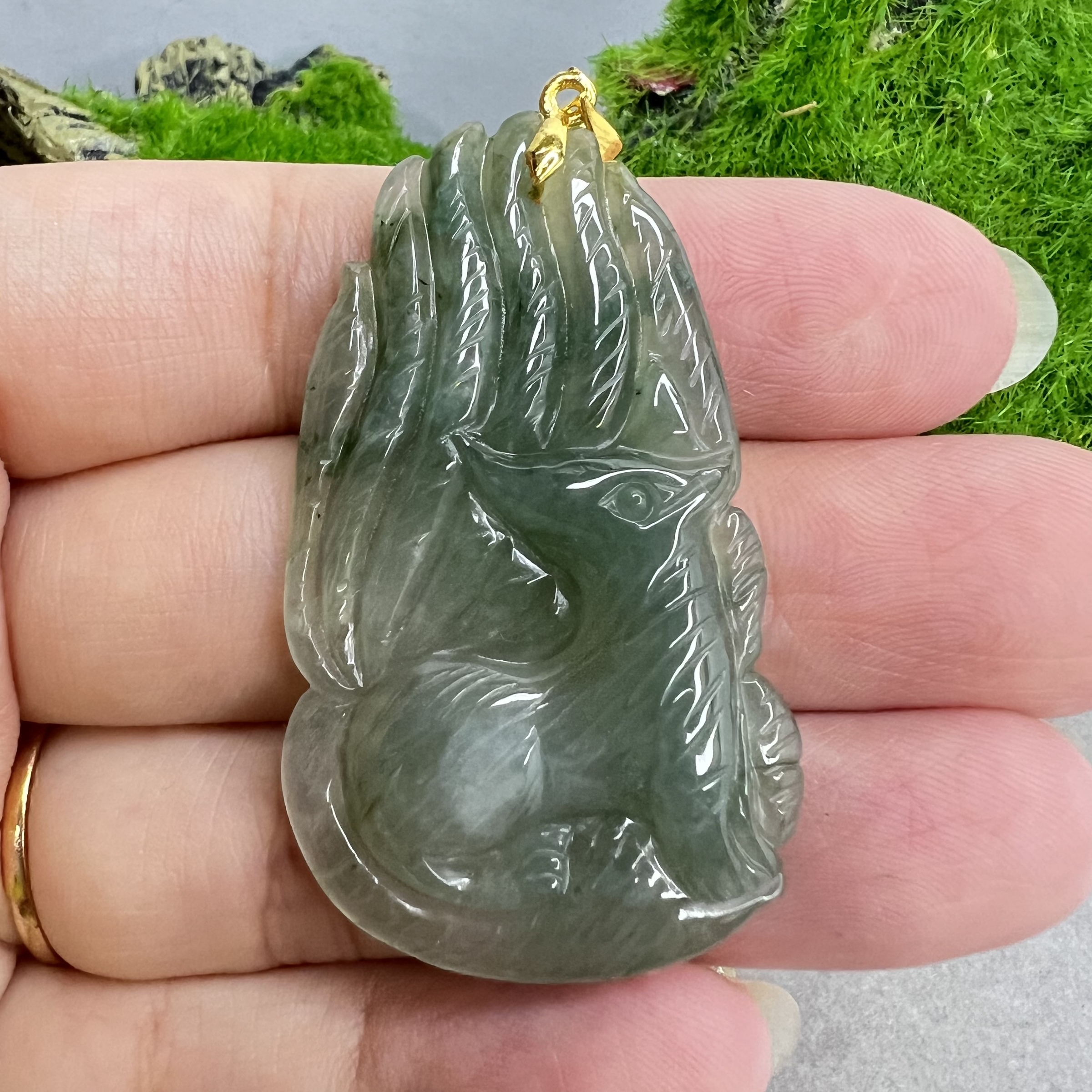 スノーブルー 昭和レトロ☆翡翠☆千代石☆置物☆3kg | mcshoescolombia