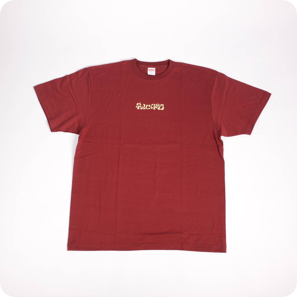 LOGO TEE 酒紅