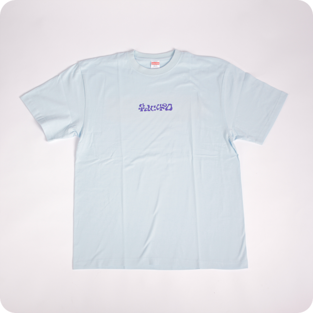 LOGO TEE 淺藍