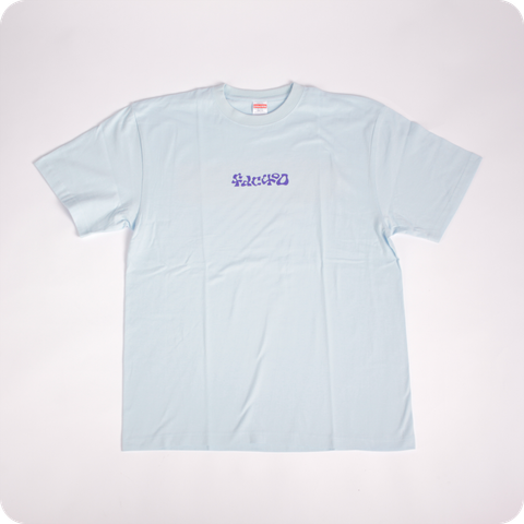 LOGO TEE 淺藍