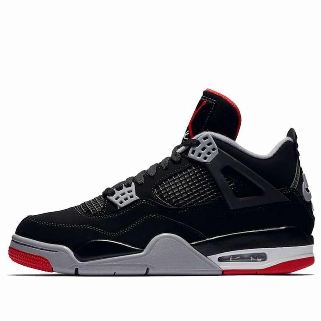 Air Jordan 4 Retro Bred 308497-060 Basketball Shoes (1).jpg