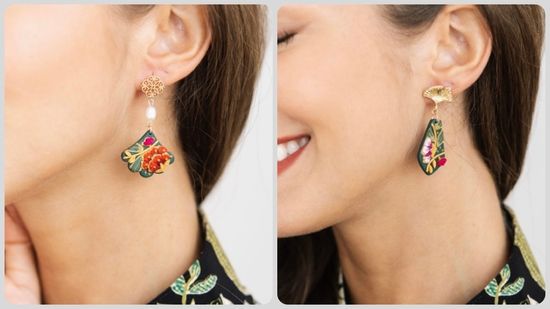 Batik Earrings | bysze