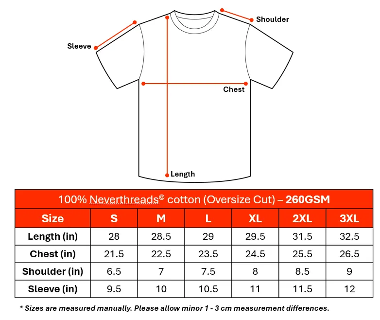 Size Chart - 260GSM (OCT2025)