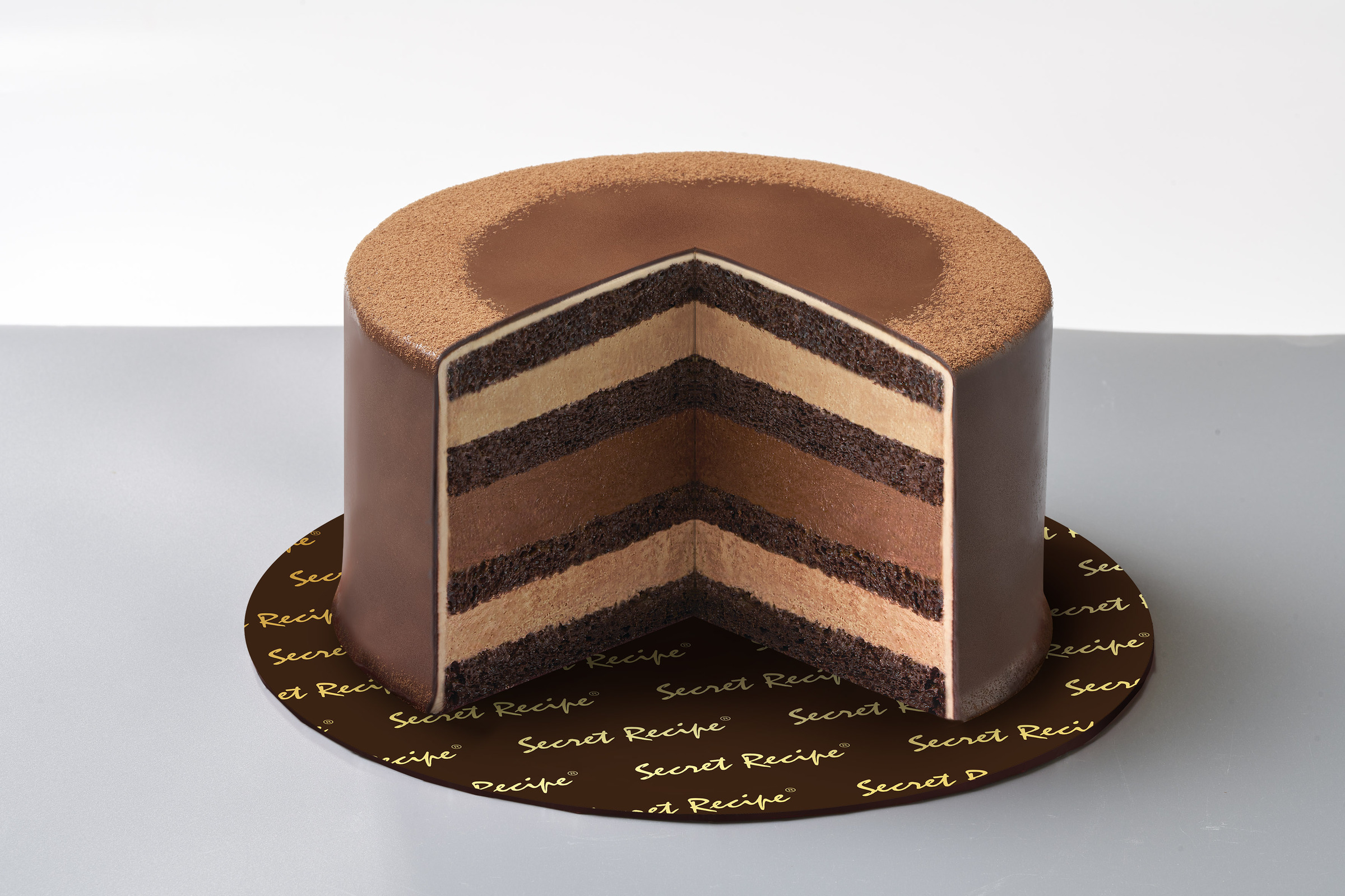 Dark Chocolate Indulgence - Whole with cut out