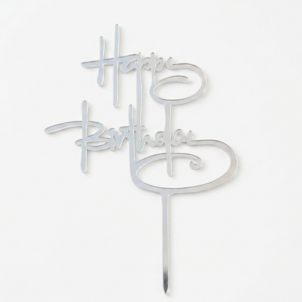 HAPPY BIRTHDAY (SILVER)
