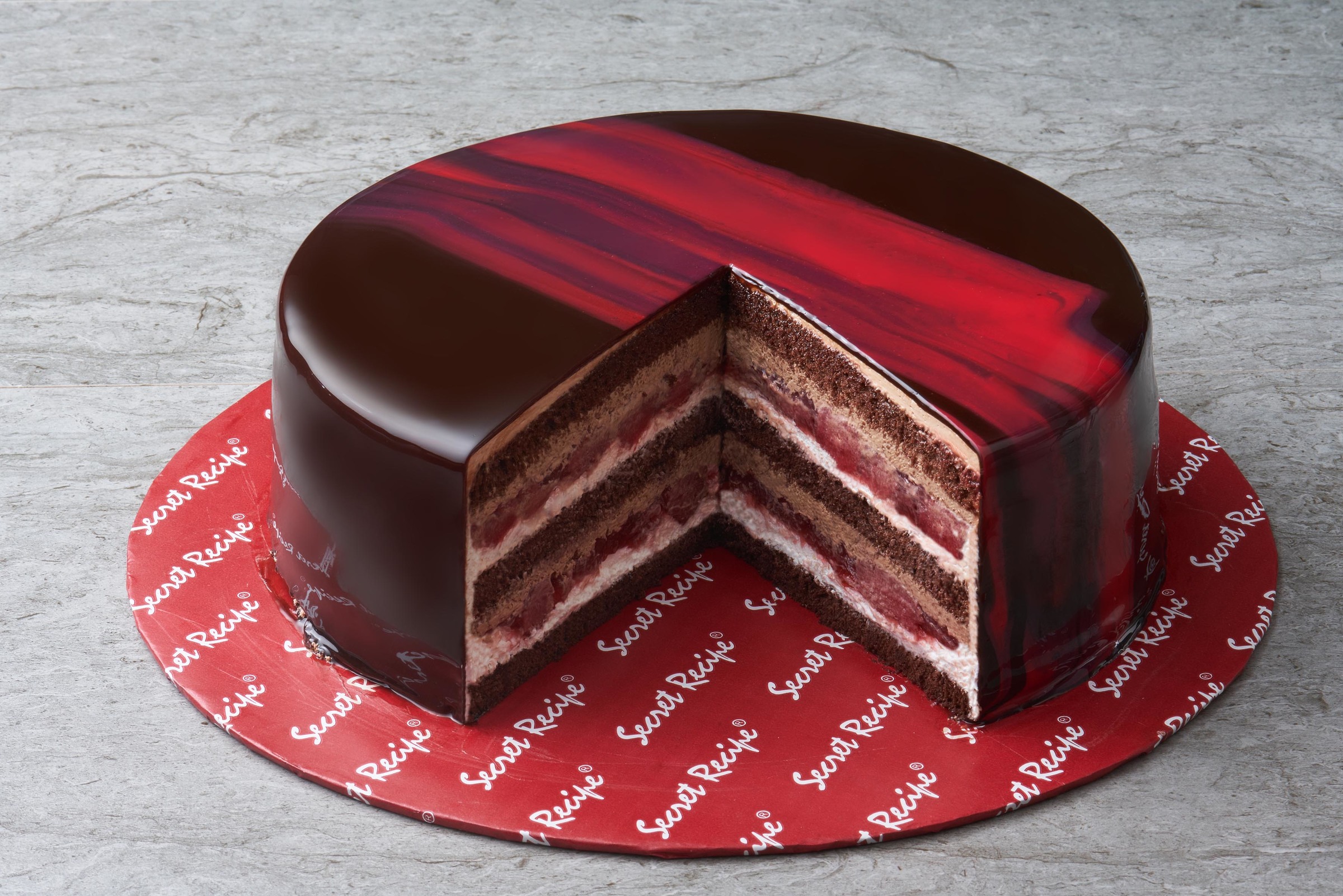 Fruitcake boozy bakeforhappykids Chocolate Strawberry – Secret Recipe Singapore