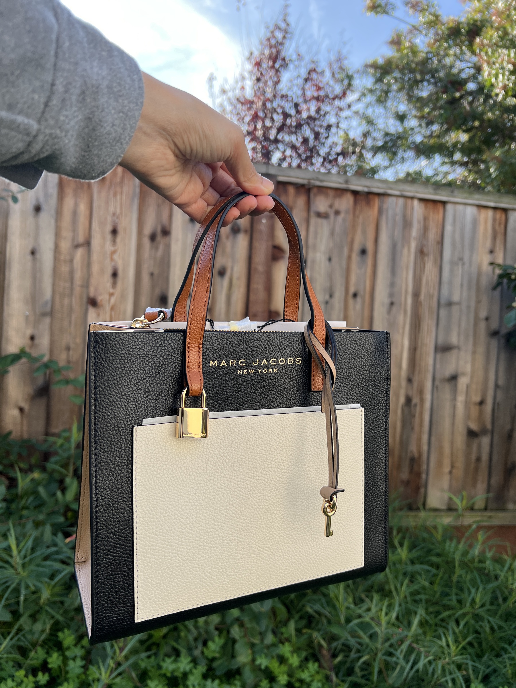Tote Handbag Marc Jacobs Grind Tote Marc Jacobs Mini Grind 
