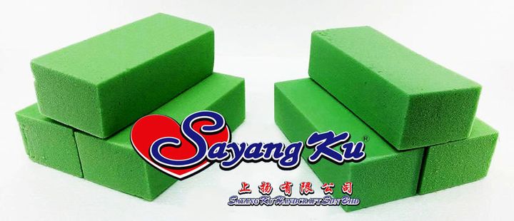 Span Bunga Kering Pek Ekonomi 10 Pcs Package Dry Floral Foam Blocks