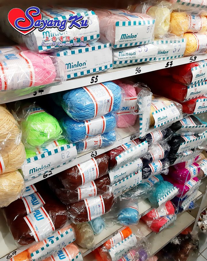 Kedai Benang Kait Minlon Wholesale Rack Sayangku Handcraft Klang