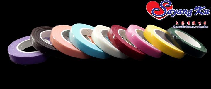 Colorful Floral Tape Pembalut Lidi for Sirih Junjung Hantaran Perkahwinan