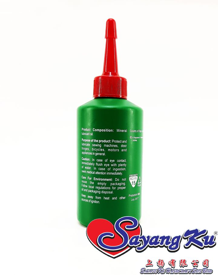 Minyak Mesin Singer 80ml Original Berkualiti Tinggi Sayangku Handcraft