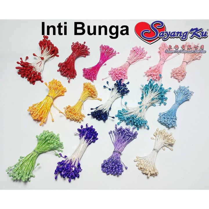 Bahan Inti Bunga Stigma DIY Kraftangan - Pembekal Sayangku Handcraft Malaysia