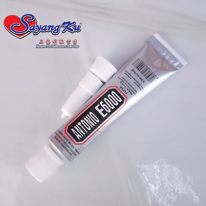 Antonio E6000 Fabric and Rhinestone Craft Glue Clear Gel Sayangku