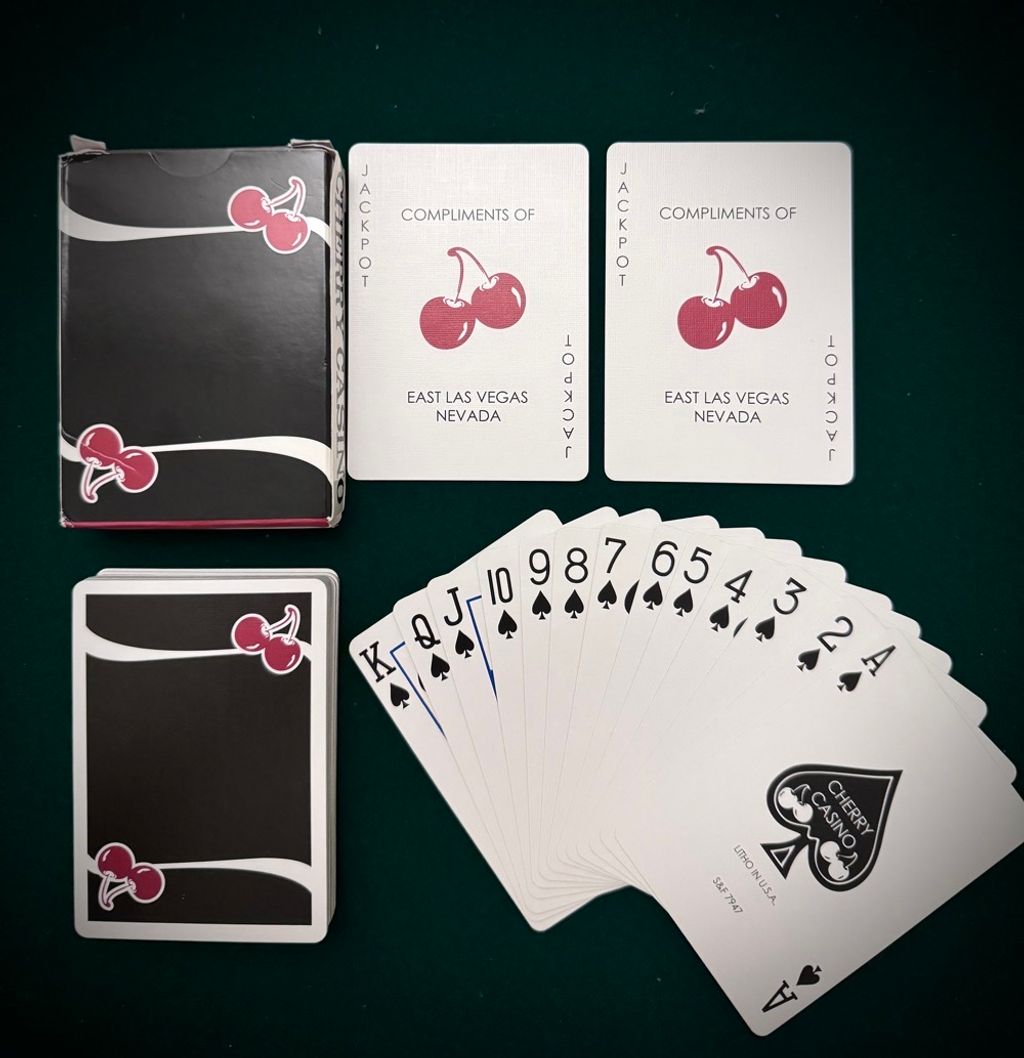 Cherry Casino Playing Card RED – Playing Poker Cards