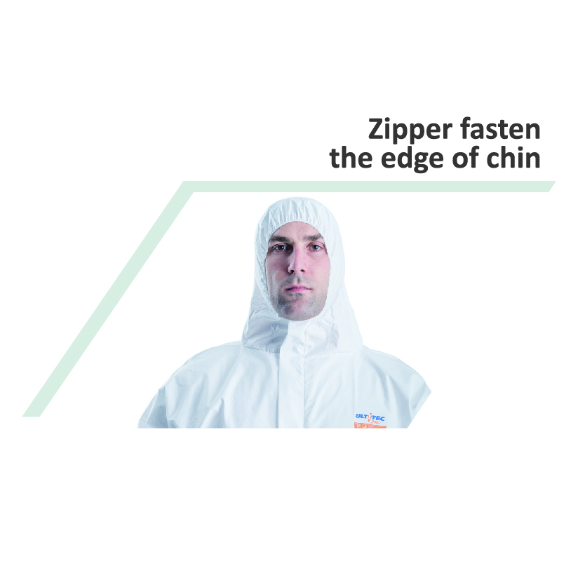 Protective Suit ULTITEC 2000 Oil, Liquid Splash Infective Agents