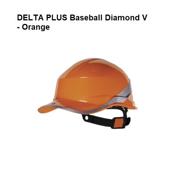 DELTA PLUS Baseball Diamond V ABS Safety Helmet I Baseball Cap Design I Head Protection