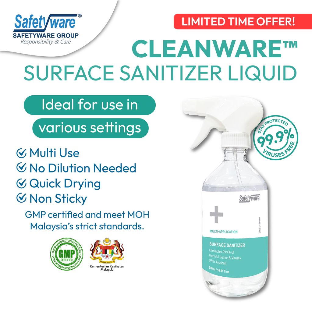 CLEANWARE Surface Sanitizer Liquid - ASS01-01