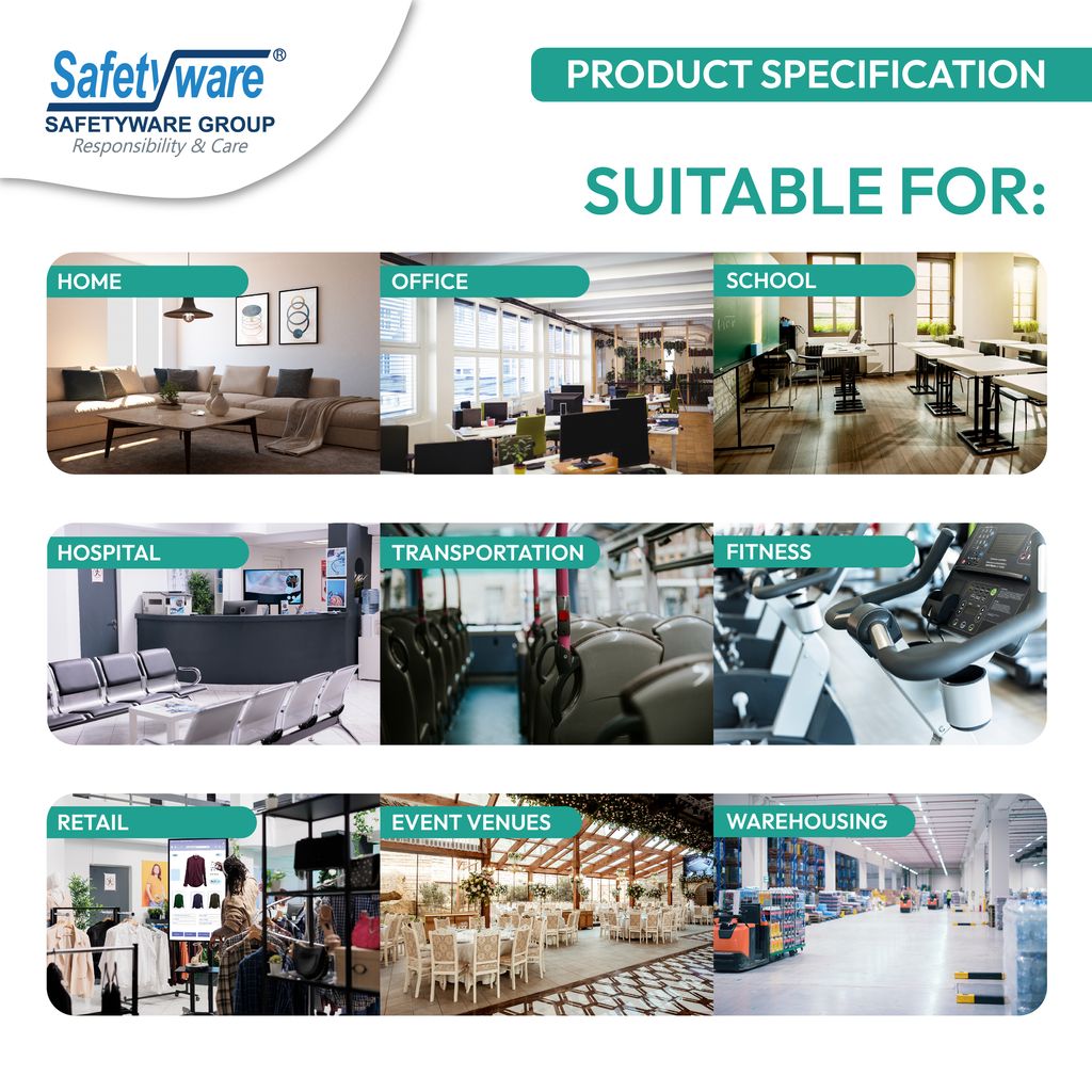 CLEANWARE Surface Sanitizer Liquid - ASS01-03