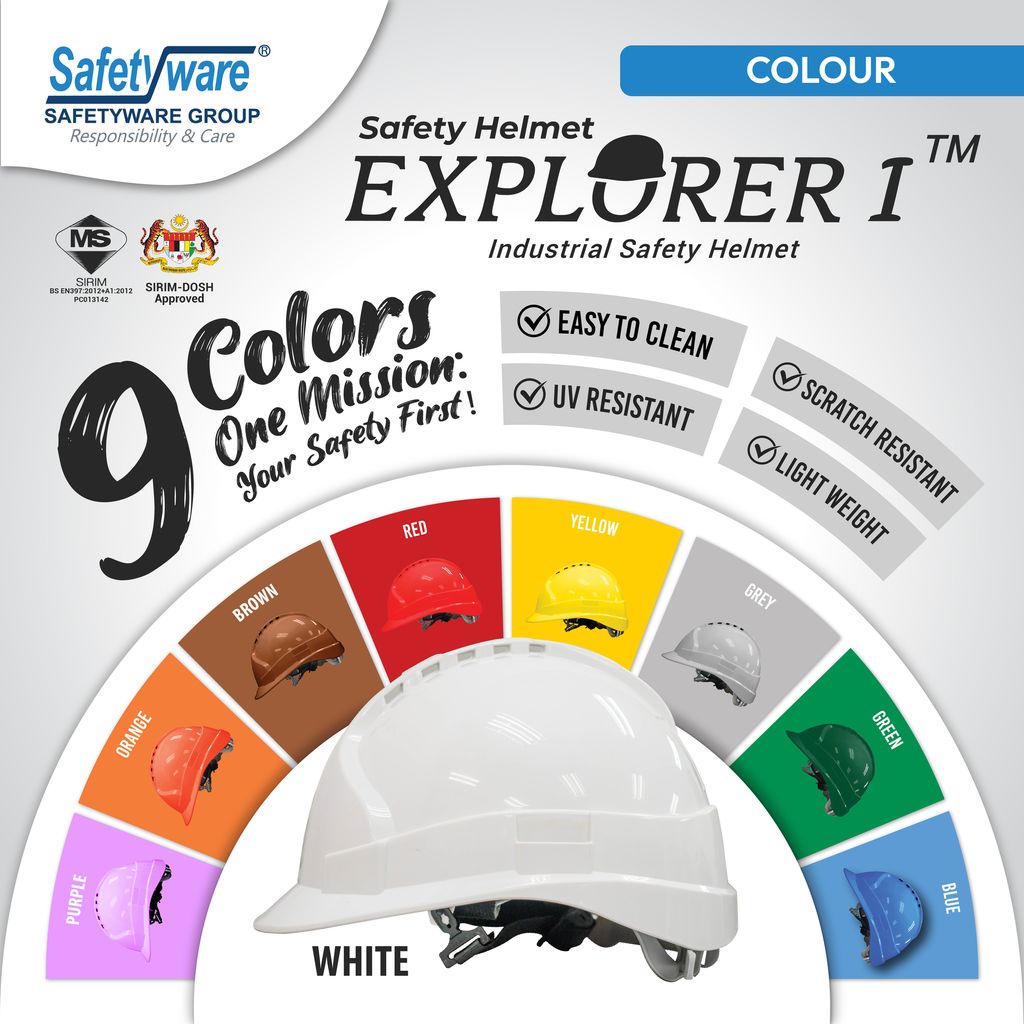 STW Explorer 1 Helmet Non Vented - SH01SP-B-02
