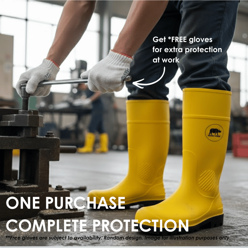 Buy safety boots free glove