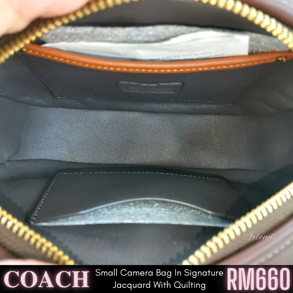 COACH®  Tall Camera Bag With Quilting