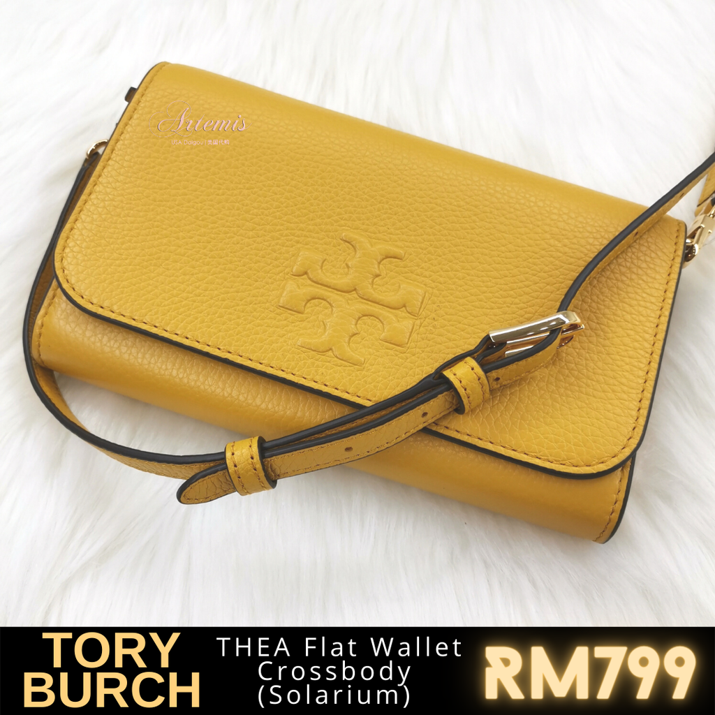 Tory Burch Thea Flat Wallet Crossbody