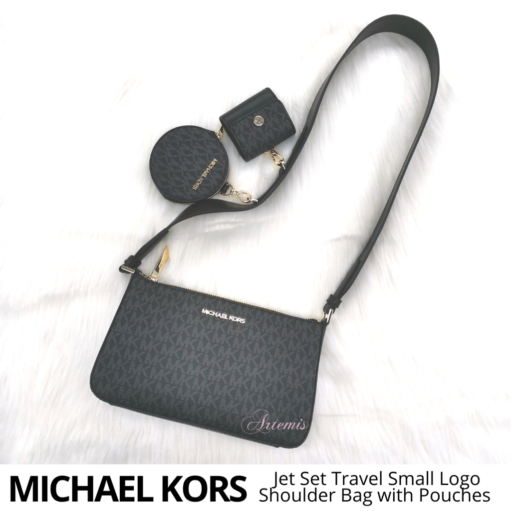 Michael Kors - Jet Set Travel Small Logo Shoulder Bag with Pouches -  Belmont Luxe