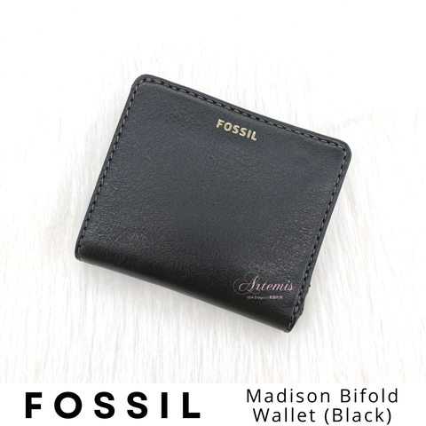 FOSSIL Madison Bifold Wallet (Black)