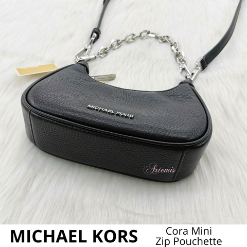 MICHAEL Michael Kors Cora Mini Zip Pouchette – Lussonet