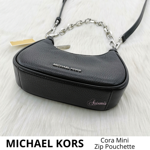 MICHAEL KORS】CORA MINI ZIP POUCHETTE