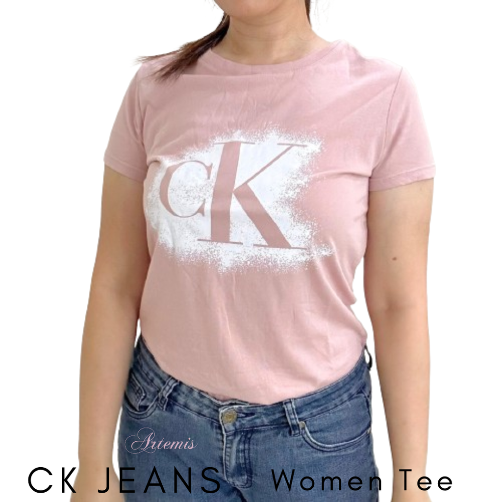 Calvin Klein CK Jeans Women Tee (Pink) (22 Mar 2024)
