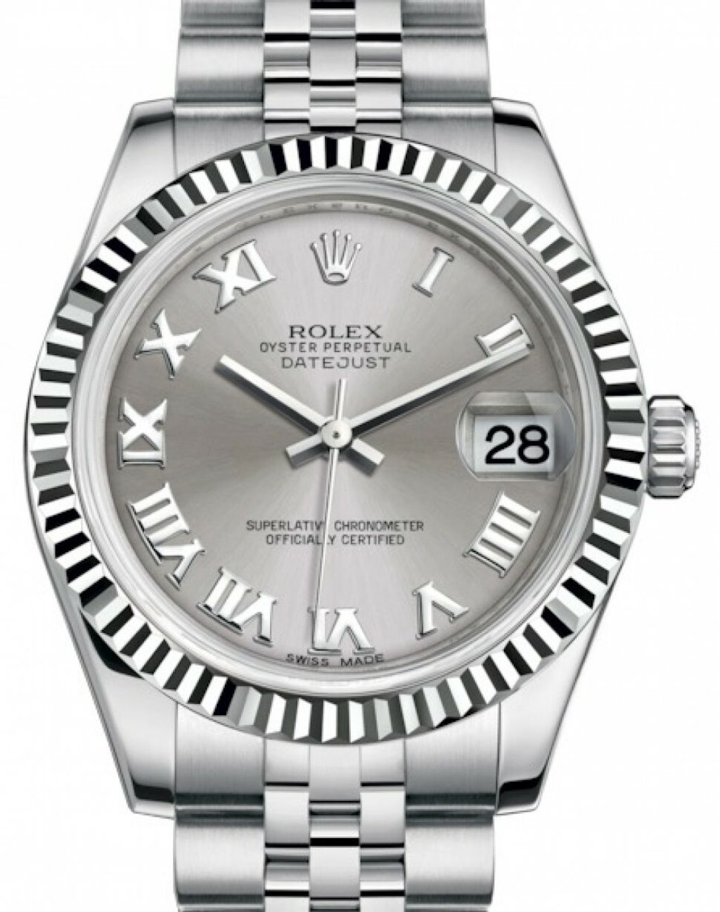 rolex-datejust-31-lady-midsize-white-gold-steel-rhodium-roman-dial-fluted-bezel-jubilee-bracelet-178274-1-front_copy