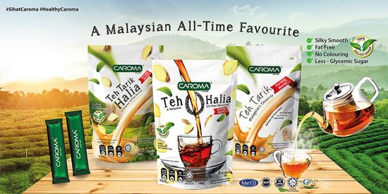 CAROMA ‘Teh Tarik’ is Malaysians’ all-time favorite “Pull” Milk Tea beverage and made from Premium selection of tea leaves. | CAROMA MALAYSIA