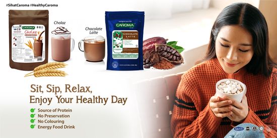 Premium Hot Chocolate Drink | CAROMA MALAYSIA