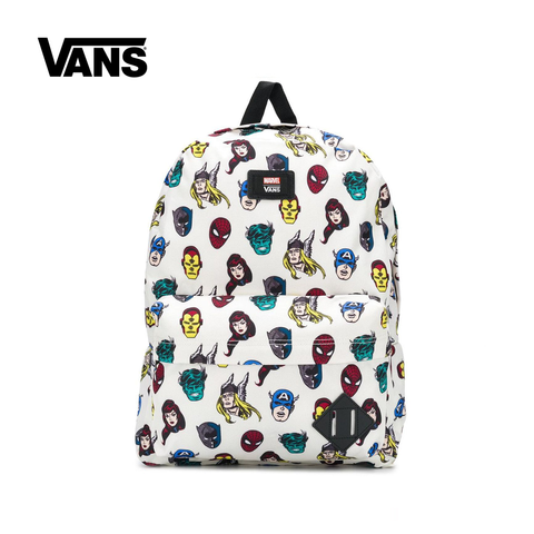 vans marvel white